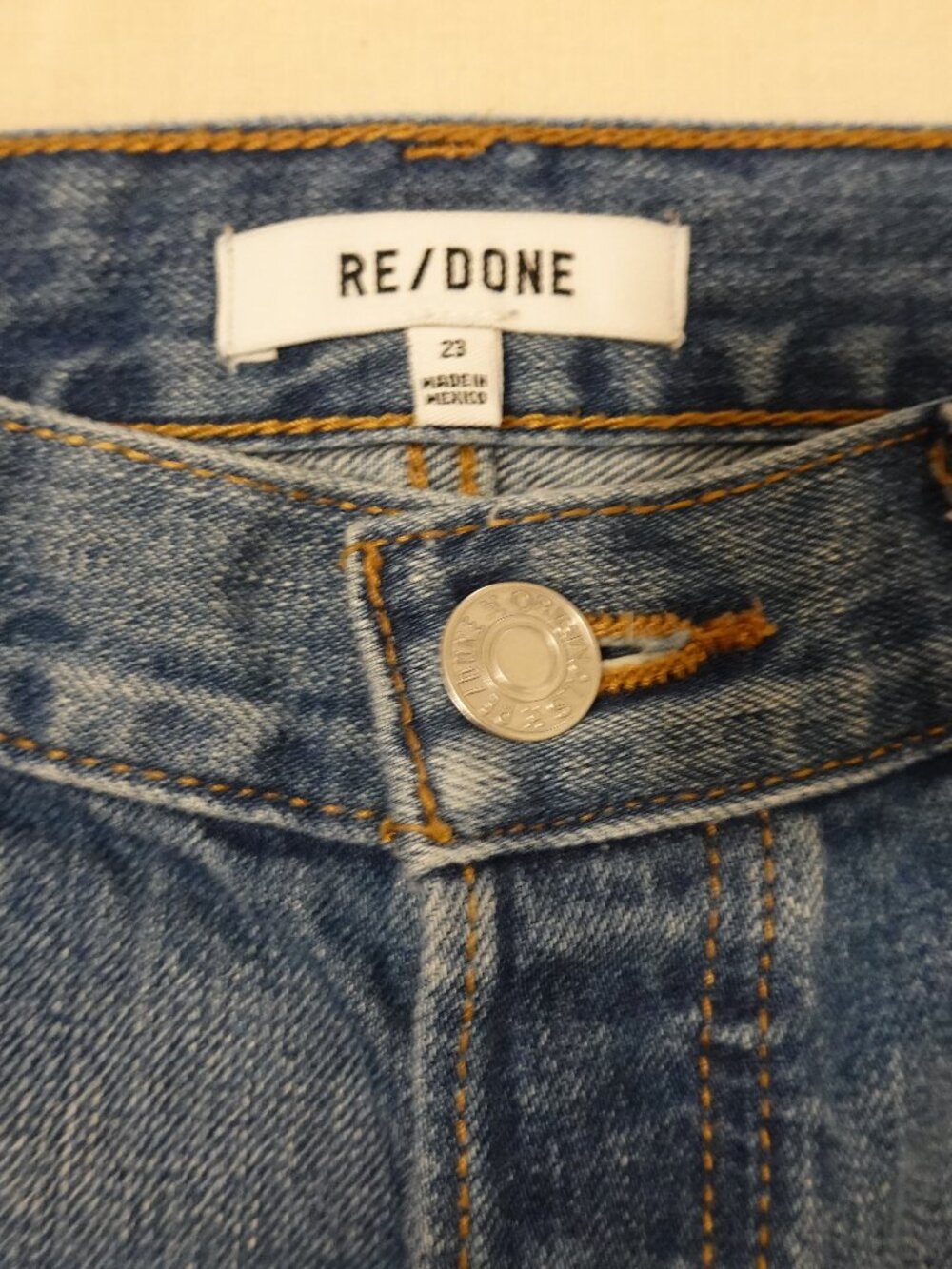 RE/DONE Loose Longish Jeans Size 23 in Bay Fade